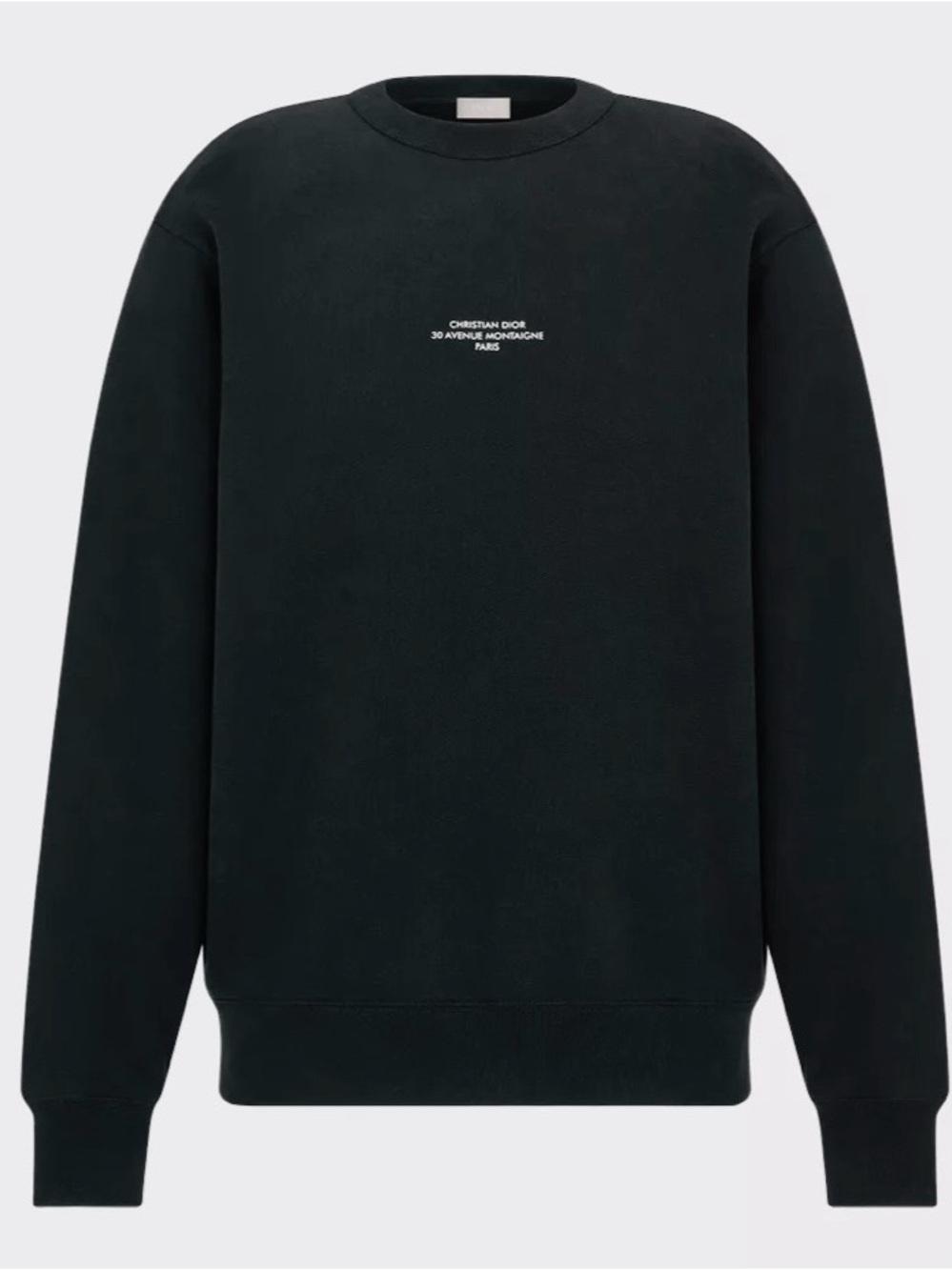 DIOR Montaigne Sweatshirt. Size M.